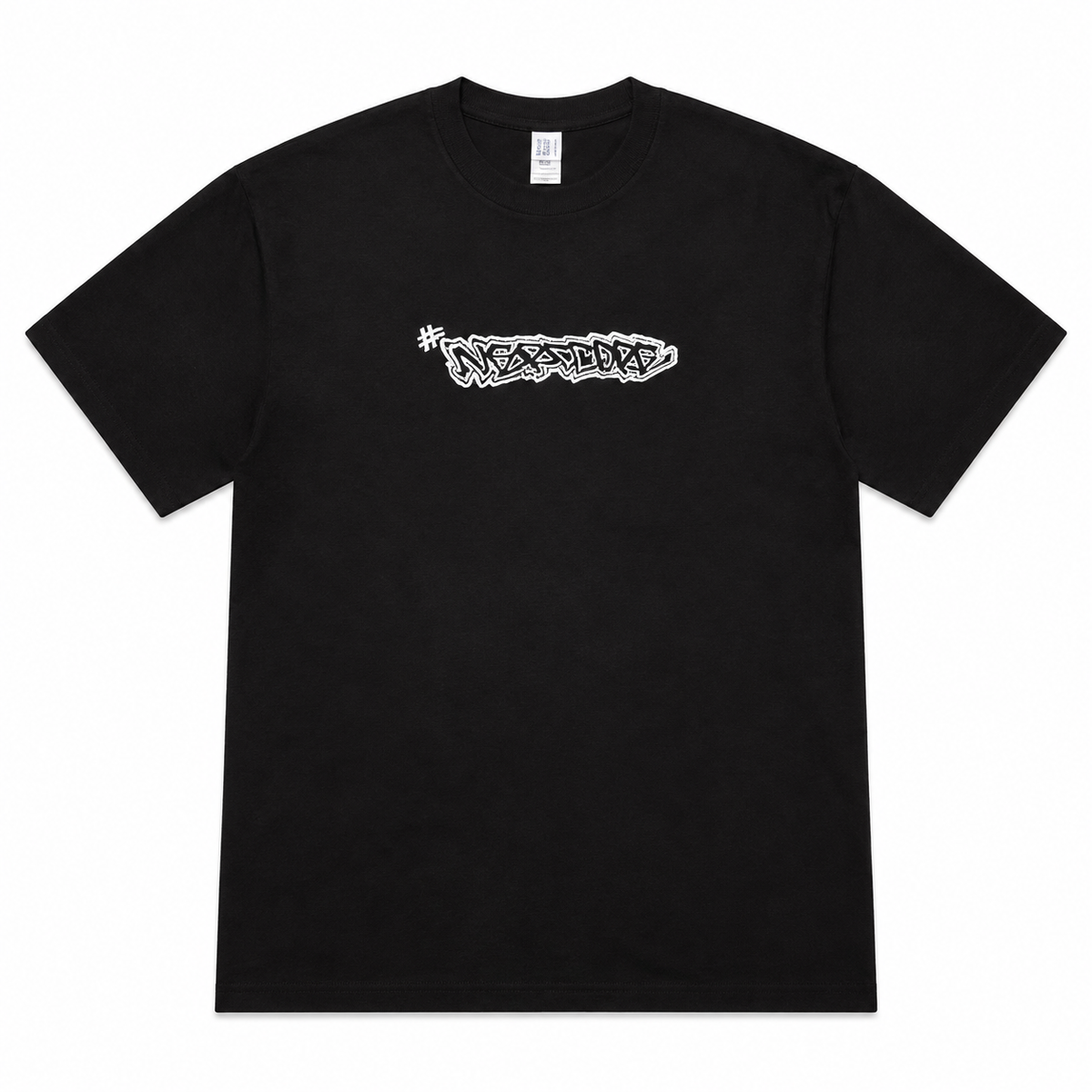 HASHTAGNERDCORE TEE           (BLACK & WHITE)
