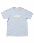 HASHTAGNERDCORE TEE             (BABY BLUE & WHITE)